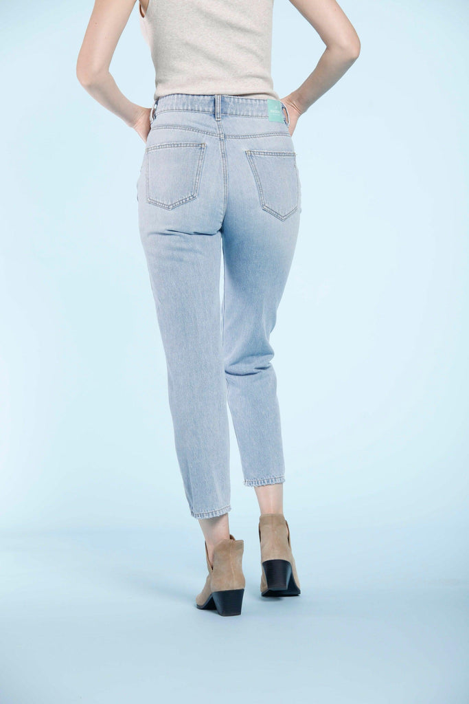 Agnes women's 5-pocket denim trousers with studs regular