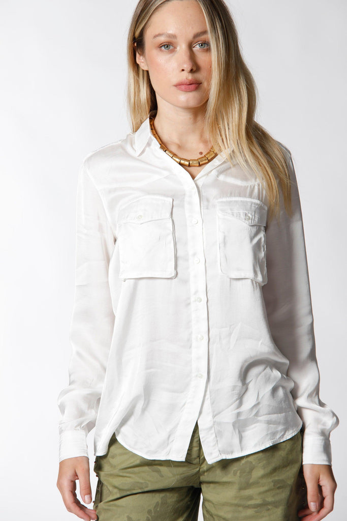 Safari West woman shirt in viscose with large pockets - Mason's US