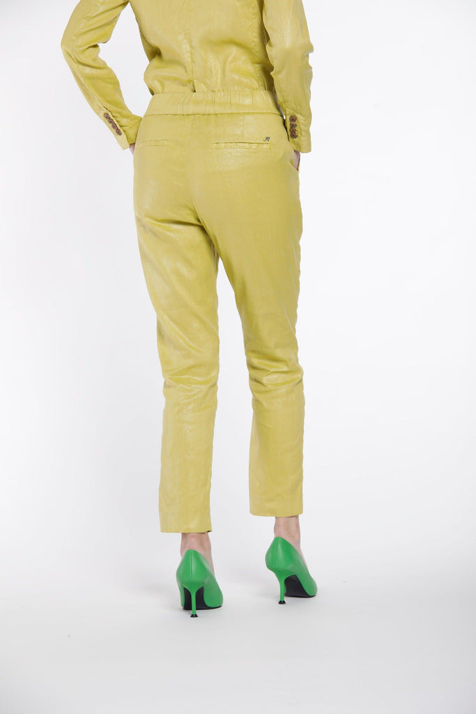 Iris Jog woman chino pants in linen and cotton curvy - Mason's US