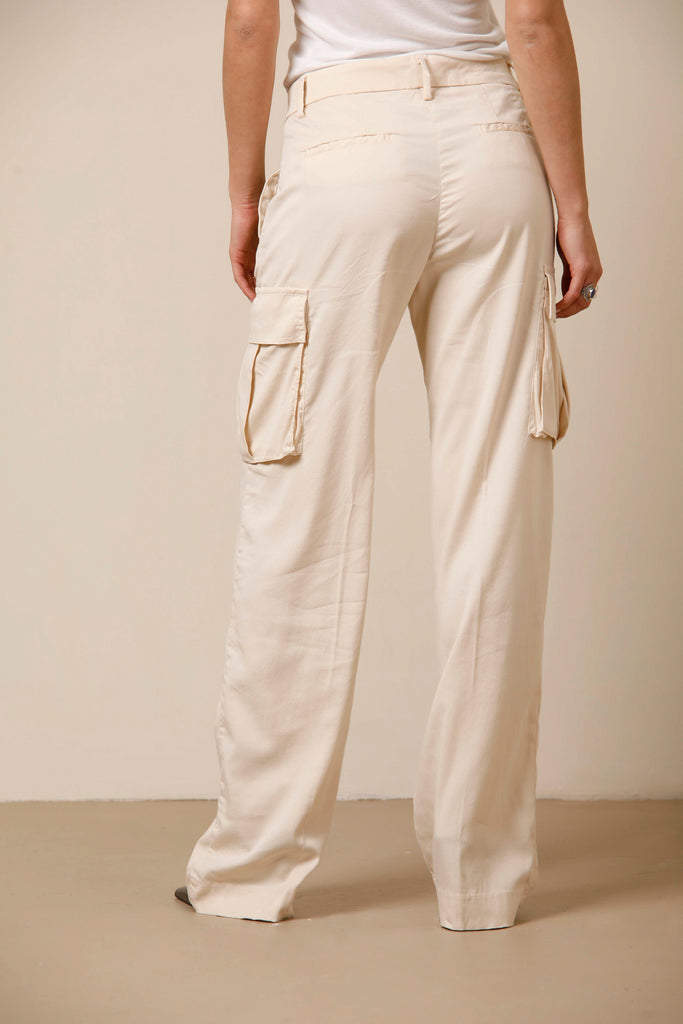 Victoria woman cargo pants limited edition in tencel regular