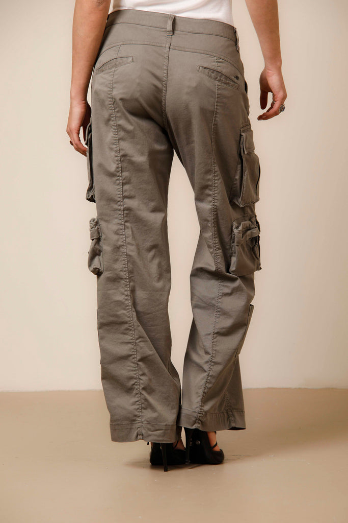New Hunter woman cargo pants limited edition in cotton and tencel regular