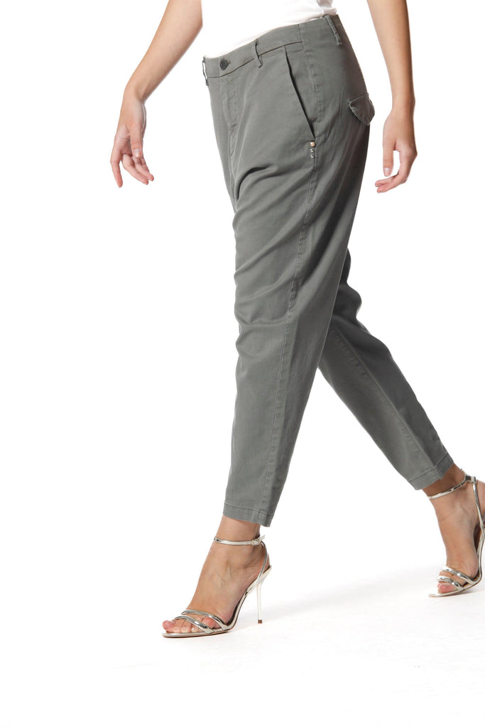 Malibu Jogger woman chino pants in cotton and tencel relaxed - Mason's US