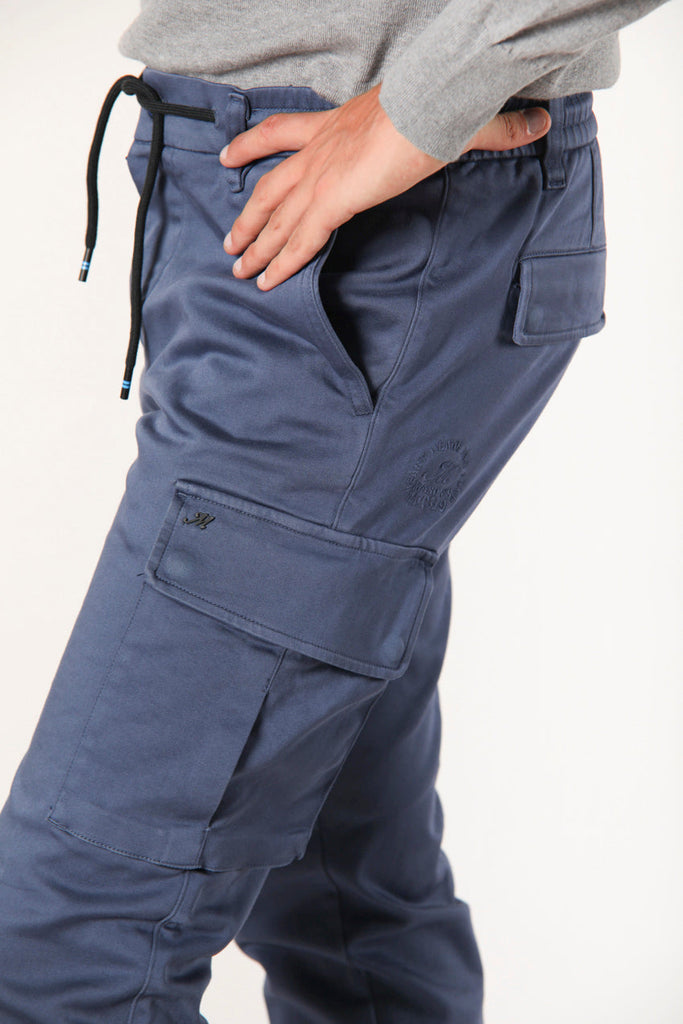Chile Jogger Travel man active jersey cargo pants extra slim