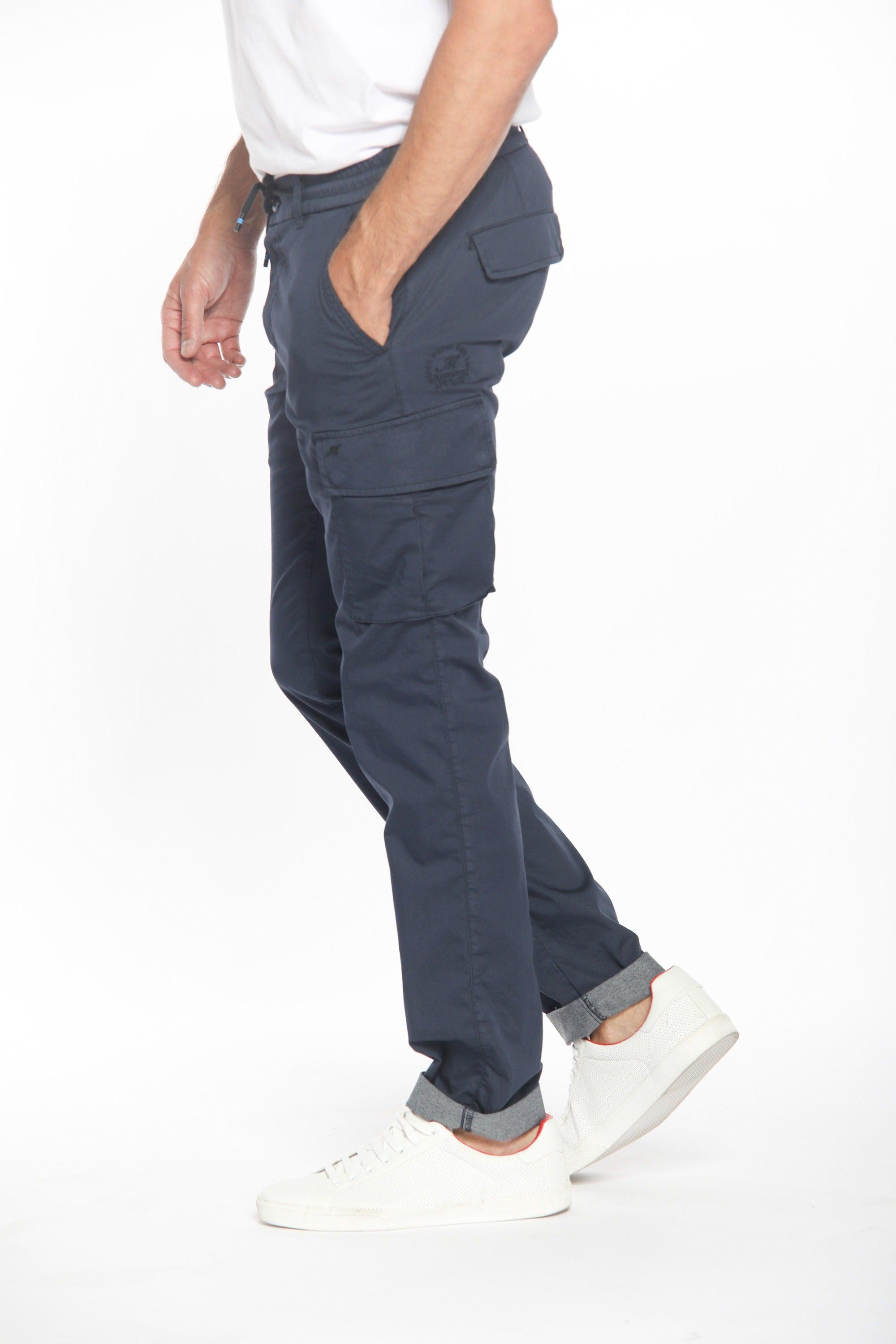 Chile Jogger Travel  man cargo jogger in techno stretch satin extra slim